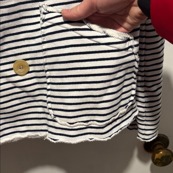 FRANK & EILEEN mini stripe Belfast jacket - Picture 5 of 8